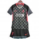 Camiseta Liverpool Ninos Tercera Equipacion 2020-2021