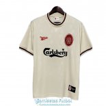 Camiseta Liverpool Retro Segunda Equipacion 1996 1997