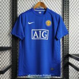 Camiseta Manchester United Retro Segunda Equipacion 2007/2008