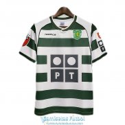 Camiseta Sporting Lisboa Retro Primera Equipacion 2001 2002